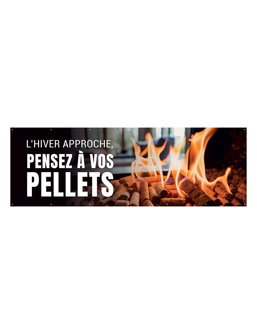 Banderole 192 - Pensez à vos pellets