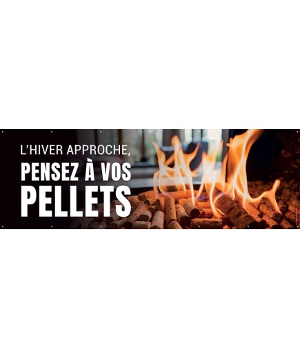 Banderole 192 - Pensez à vos pellets