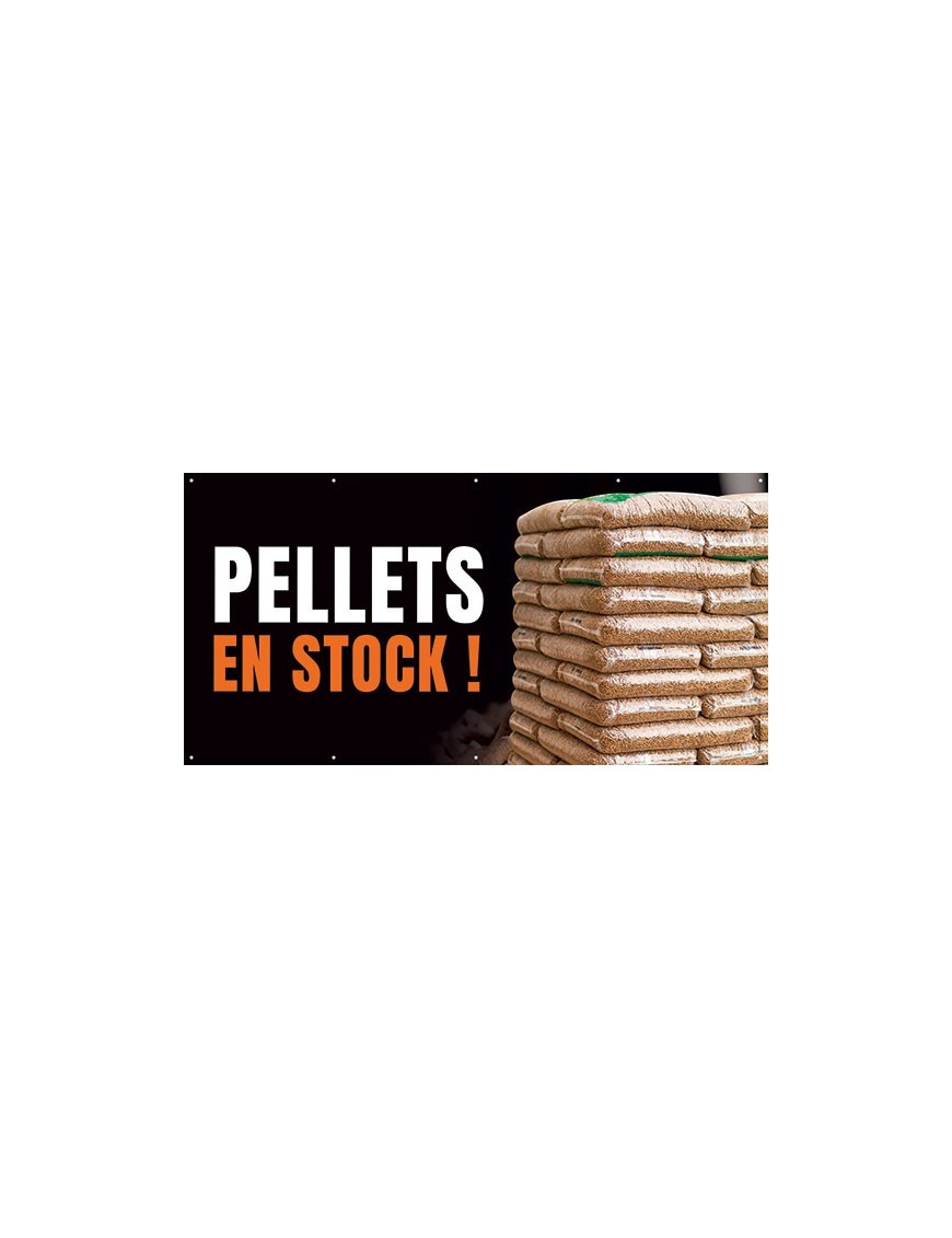 Banderole 194 - Pellets en stock