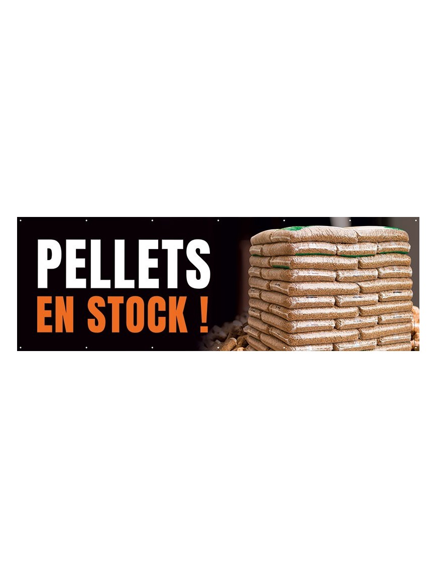 Banderole 194 - Pellets en stock