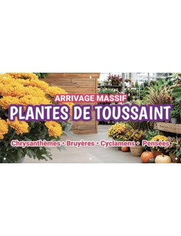 Banderole 196 - Plantes de Toussaint