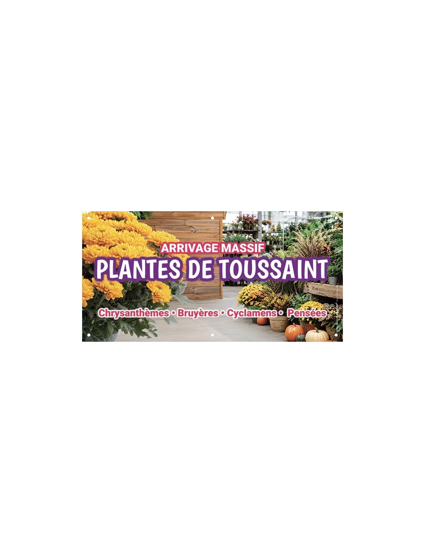 Banderole 196 - Plantes de Toussaint