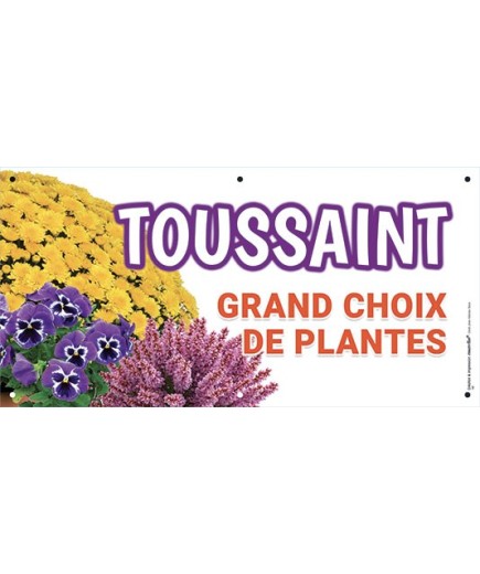 Banderole 197 - Toussaint Grand choix de plantes