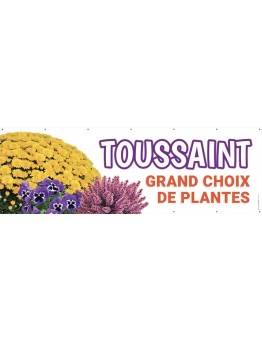 Banderole 197 - Toussaint Grand choix de plantes