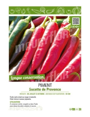 PIMENT SUCETTE DE PROVENCE